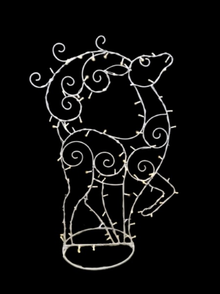 Декоративная новогодняя фигура Олень Волшебный светодиодная (LED) 140 см 