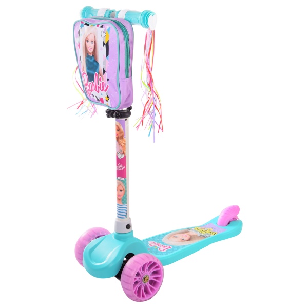 Самокат Barbie голубой LS2119 