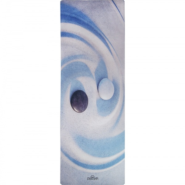 Килимок для фітнесу Dariana 183х61х0,3 см Пісок світло-сірий