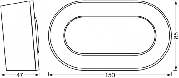 Нічник-годинник Ledvance Linear Led Clock 3,4 Вт 