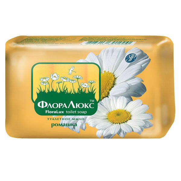 Мило туалетне Флора Ромашка 4x75 г