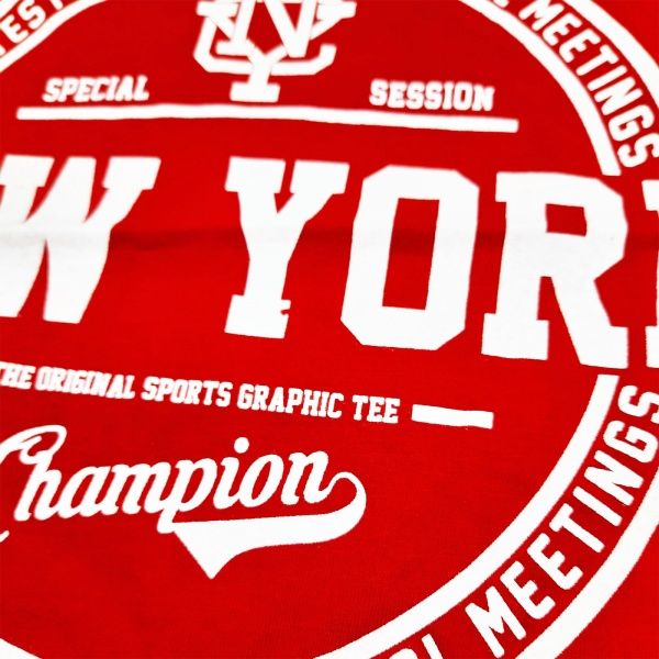 Футболка для мальчика AKKU New York р.128 красный 9164 