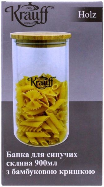 Банка для сипучих 900 мл 31-271-003 Krauff
