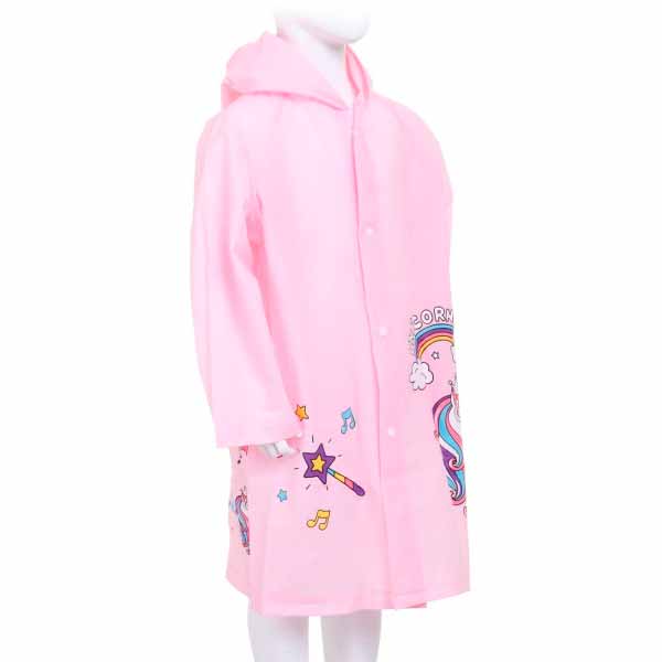 Дощовик для дівчинки Susino Єдиноріжка р.110 рожевий RP211 L (110-125)