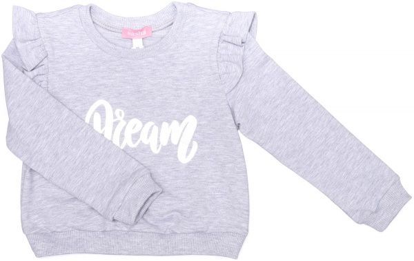 Реглан Sasha р.104 серый меланж 4581 