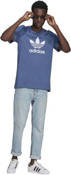 Футболка Adidas TREFOIL T-SHIRT GN3467 M блакитний