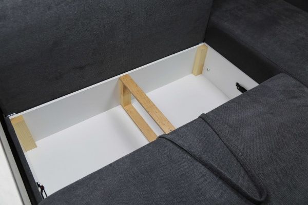 Диван кутовий VECTOR EP-GRT UD темно-сірий правий 2610x1720x870 мм