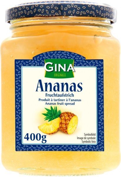 Джем ананасовый 400г ТМ GUNZ