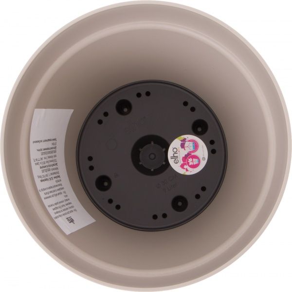 Горшок пластиковый Elho Loft Urban Round круглый 9л серый (281854) 