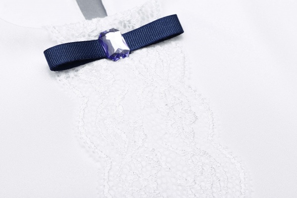 Блуза Sasha р.146 белый 4706/22 