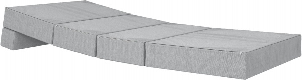 Матрац-трансформер серый Origami 90x210 см