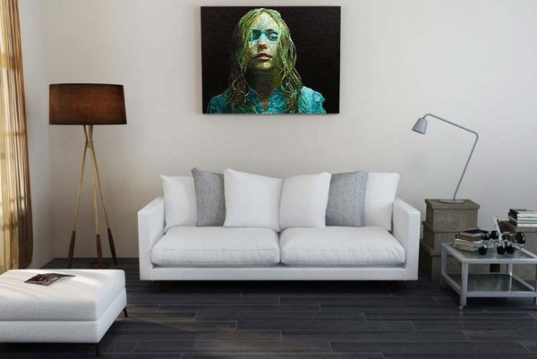 Плитка TABRIZ TILE Season Grafito Relief 20x120 