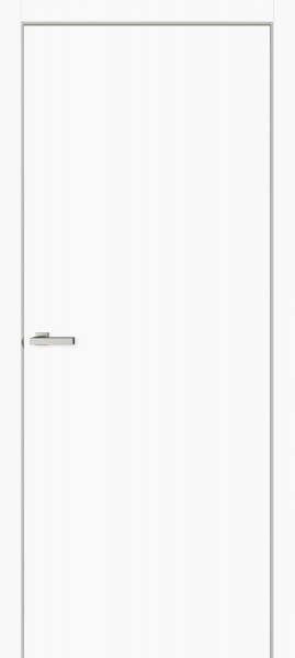 Дверне полотно Porte Bianche Impress 01 В ПГ 800 мм білий 
