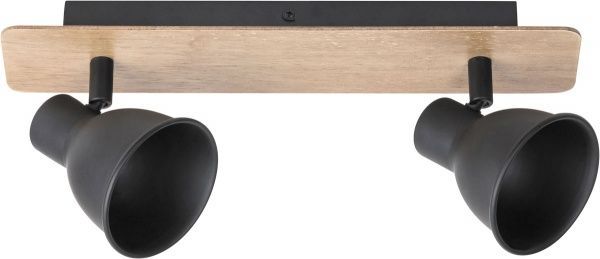 Спот Rabalux Mac 5903 2x15 Вт GU10 черный/бук 