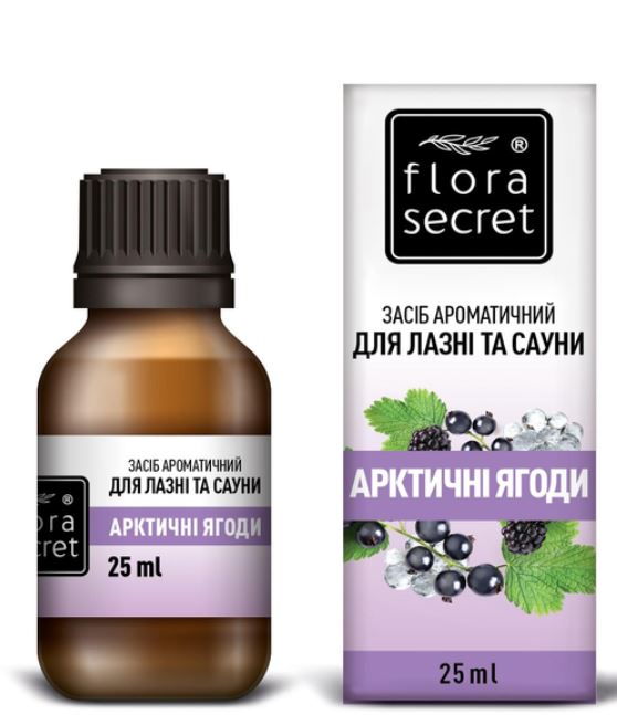 Масло для бани и сауны Flora Secret Арктические ягоды 25 мл
