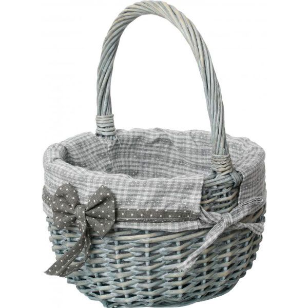 Корзина плетеная с текстилем 29х22х17/33 смEaster Easter 16-5A-2 
