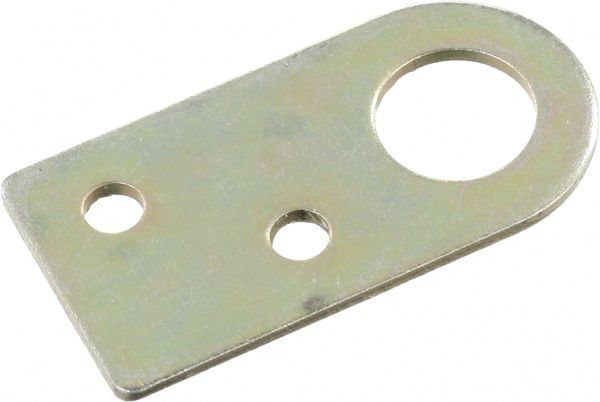 Проушина для замка 40мм желтый цинк