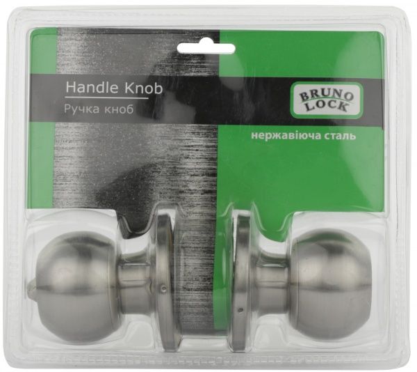 Кнобсет  BRUNO 607 ET SS нержавіюча сталь