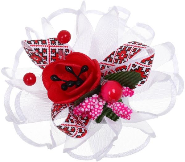 Резинка для волос Акцент Бант этно