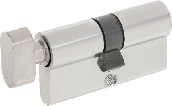 Цилиндр Bruno 30x30 ключ-вороток 60 мм хром