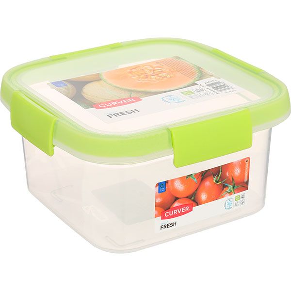 Контейнер с крышкой Fresh 1,1 л квадратный Curver