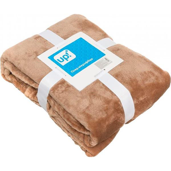Плед мікрофібра Underprice какао 160x200 см