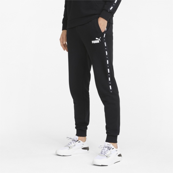 Брюки Puma ESS+ TAPE SWEATPANTS TR CL 84738801 р. XL черный