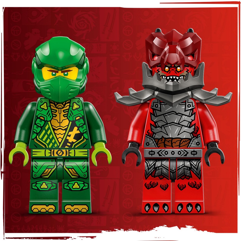 Конструктор LEGO NINJAGO Автомобиль для гонки Ллойда с инерционным двигателем 71828