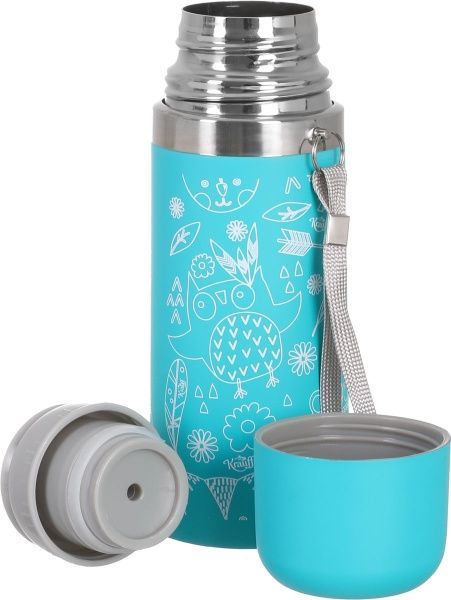 Термос 350 мл бирюзовый 26-178-060 Krauff