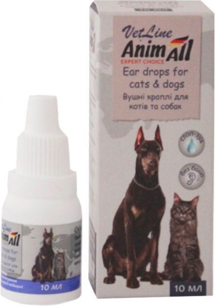 Краплі AnimAll VetLine для собак і котів 10 мл