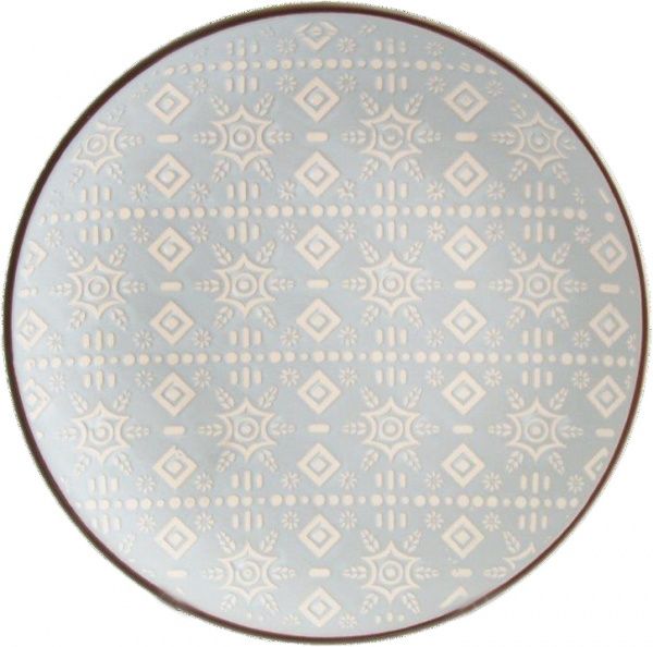 Тарілка обідня Engrave Grey 27 см A0480-HP23-D Astera