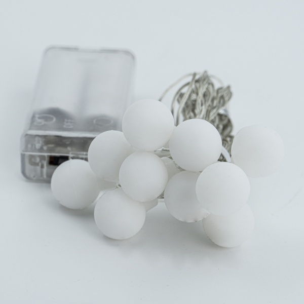 Декоративная гирлянда Altalusse (INL-2705B-10 Warm) встроенный светодиод (LED) 10 ламп 1,5 м 