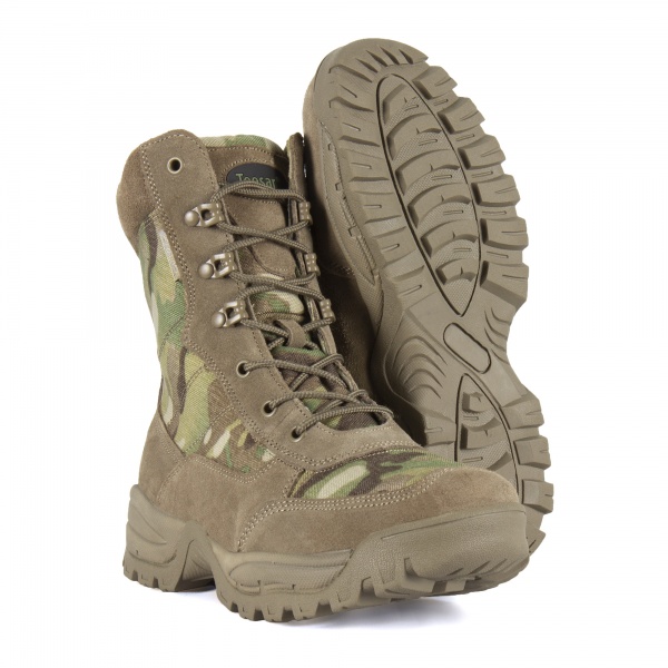 Ботинки тактические Sturm Mil-Tec TACTICAL BOOT M.YKK® ZIPPER р.44 12822141 multicam