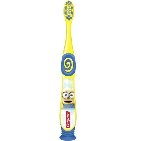 Детская зубная щетка Colgate Миньйоны очень мягкая 1 шт.