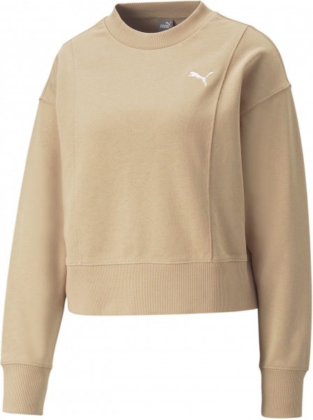 Світшот Puma HER CREW TR 67310989 р. XS коричневий