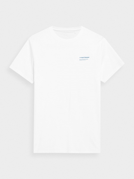 Футболка 4F TSHIRT M300 4FSS23TTSHM300-10S р.M білий