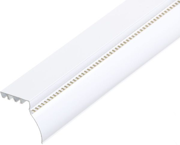Карниз Талсистем 801047 з одним молдингом подвійний укомплектований 250 см білий 