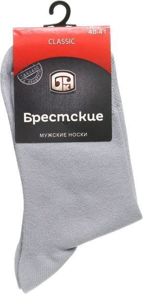 Шкарпетки чоловічі БЧК 2122 Classic 000 р. 25 світло-сірий 