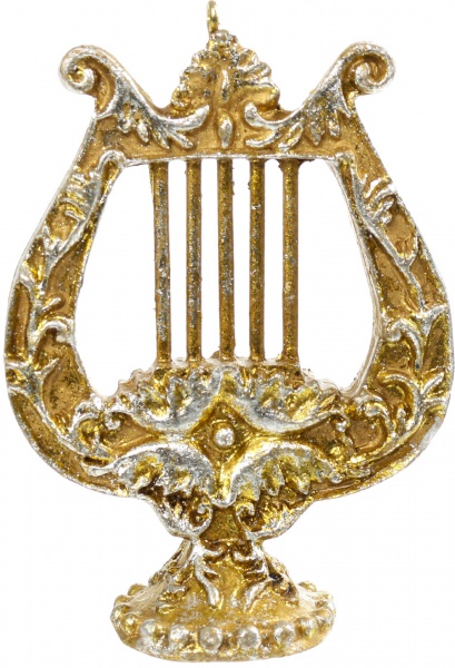 Подвеска Музыкальный инструмент 9 см WF14-0641  