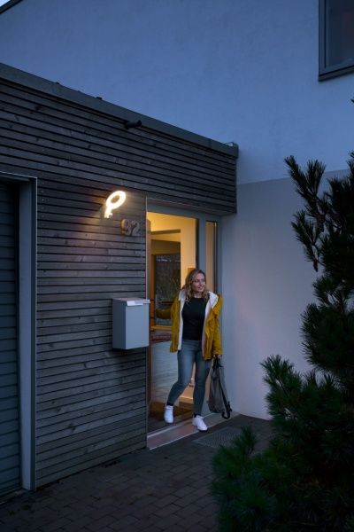 Світильник вуличний настінний Ledvance Endura Style Spot Round L 8 Вт IP44 темно-сірий 