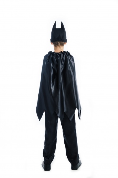 Костюм новогодний КАРНАВАЛІЯ Бэтмен 3D р.110-116 черный 