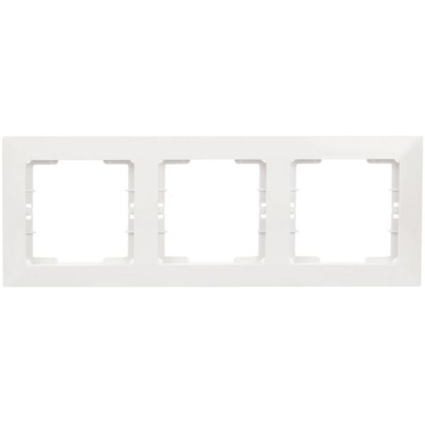 Рамка Mutlusan Candela потрійна біла