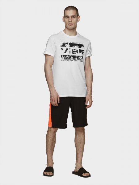 Футболка 4F H4L21-TSM026-10S р.2XL белый