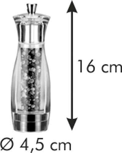 Мельница для перца Virgo 16 см 658201 Tescoma