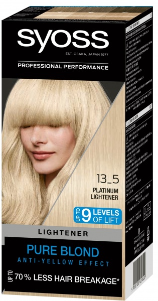 Фарба Syoss Luminus 13-5 чистий блонд 135 мл