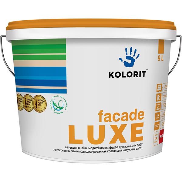 Краска Kolorit Facade Luxe LA 9 л