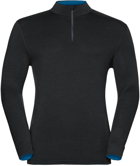 Термофутболка Odlo turtle_neck_1/2_zip_NATURAL 110402-60109 XL чорний