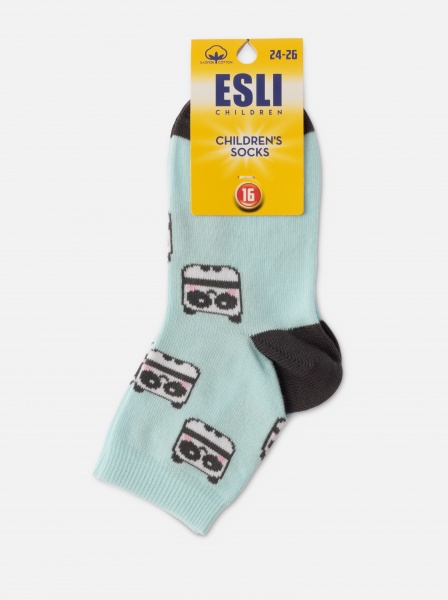 Носки унисекс Conte-Kids 21С-90СПЕ 645 р.18 бледно-бирюзовый 