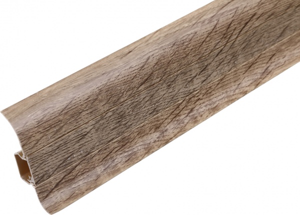 Плинтус ПВХ 8048 Grun Holz дуб барбакан 20х58х2500 мм 