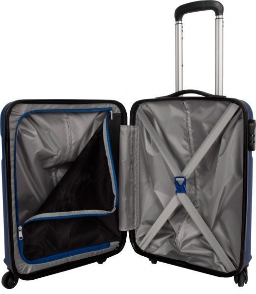 Чемодан Travelite Vinda на 4 колесах S 36 л синий 